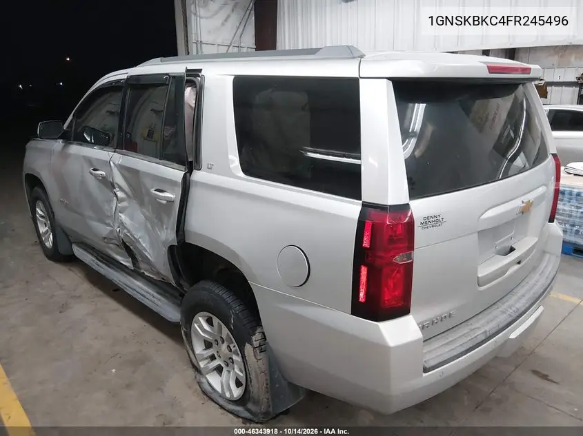2015 CHEVROLET TAHOE VIN 1GNSKBKC4FR245496 — фото 3