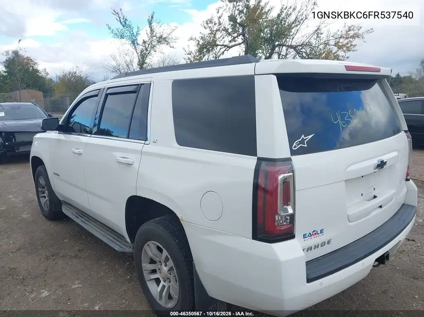 2015 CHEVROLET TAHOE VIN 1GNSKBKC6FR537540 — фото 3