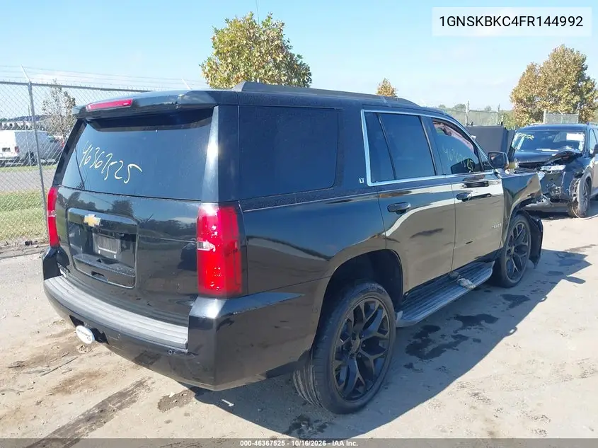 2015 CHEVROLET TAHOE VIN 1GNSKBKC4FR144992 — фото 4