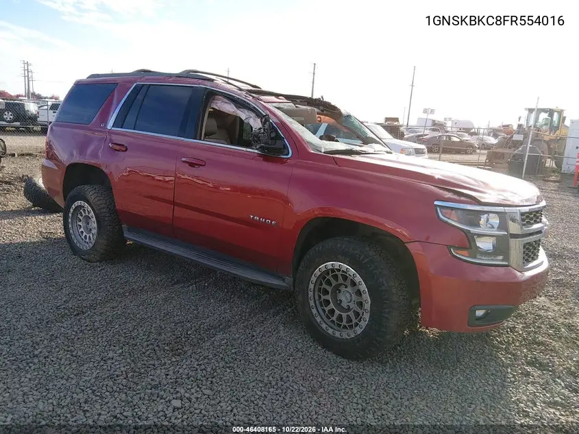 CHEVROLET TAHOE 2015, VIN 1GNSKBKC8FR554016