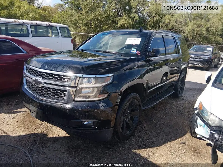 2016 CHEVROLET TAHOE VIN 1GNSCBKC9GR121688 — фото 2