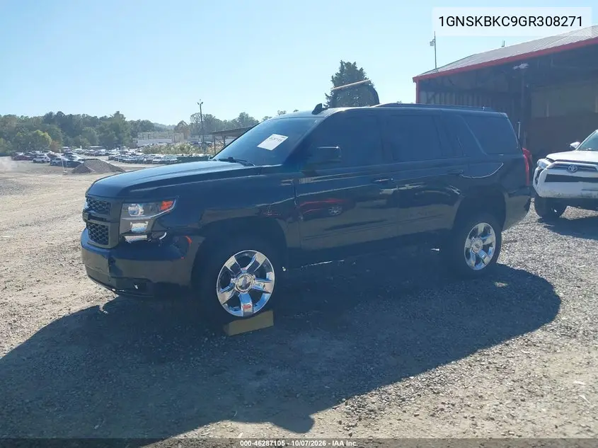 2016 CHEVROLET TAHOE VIN 1GNSKBKC9GR308271 — фото 2