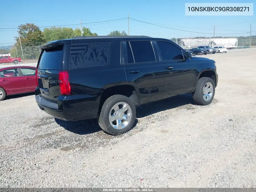 2016 CHEVROLET TAHOE VIN 1GNSKBKC9GR308271 — фото 4