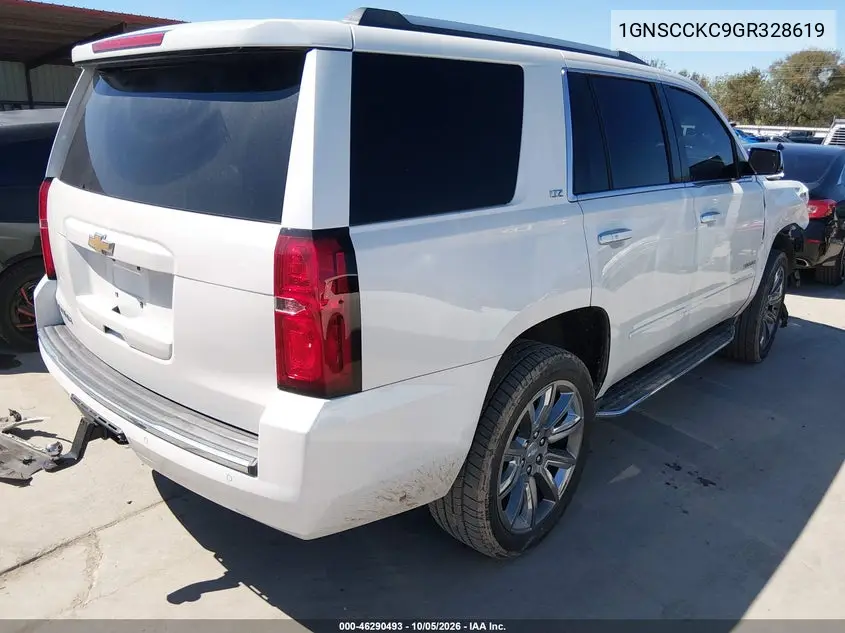 2016 CHEVROLET TAHOE VIN 1GNSCCKC9GR328619 — фото 4