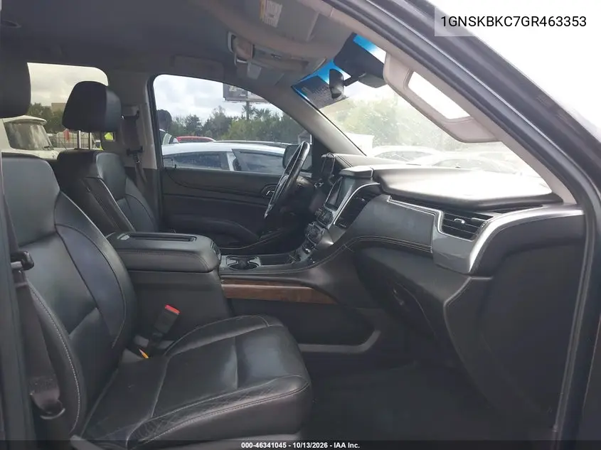 2016 CHEVROLET TAHOE VIN 1GNSKBKC7GR463353 — фото 5