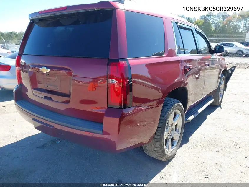 2016 CHEVROLET TAHOE VIN 1GNSKBKC5GR329697 — фото 4