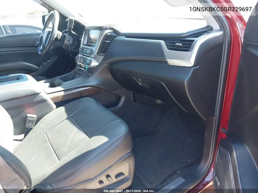 2016 CHEVROLET TAHOE VIN 1GNSKBKC5GR329697 — фото 5