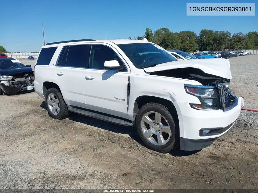 CHEVROLET TAHOE 2016, VIN 1GNSCBKC9GR393061