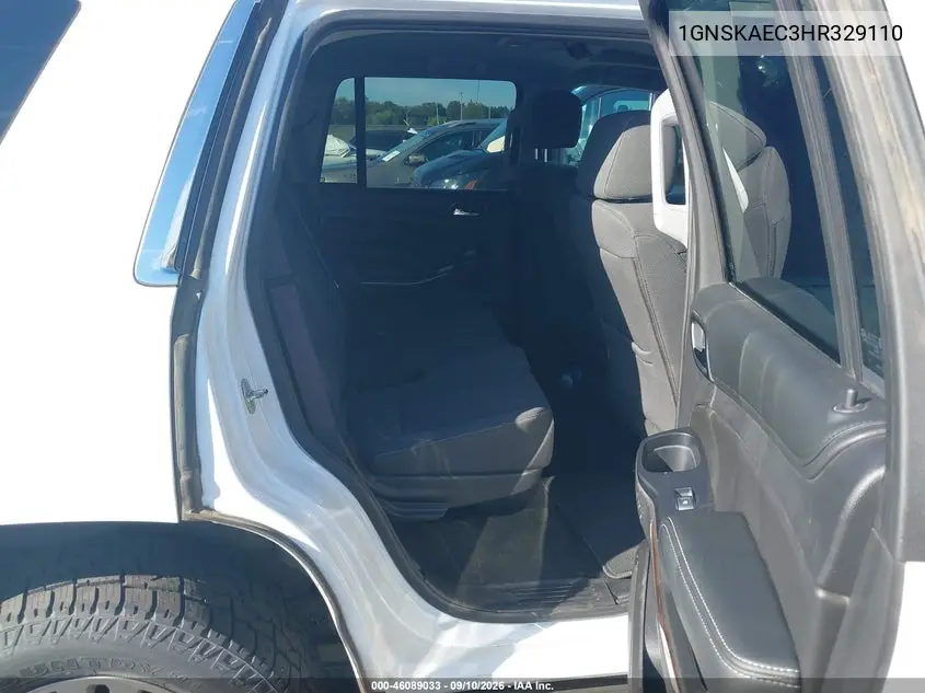 2017 CHEVROLET TAHOE VIN 1GNSKAEC3HR329110 — фото 8