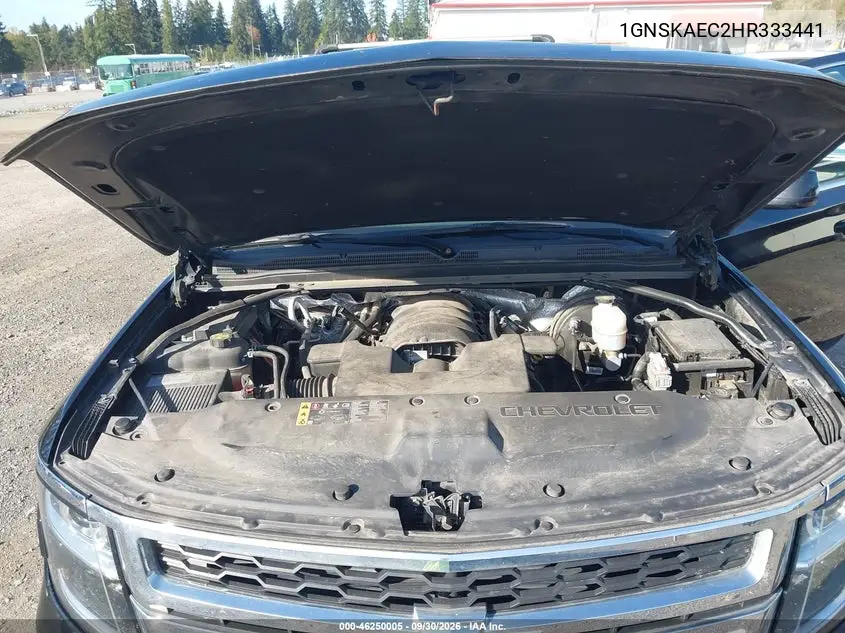 2017 CHEVROLET TAHOE VIN 1GNSKAEC2HR333441 — фото 10
