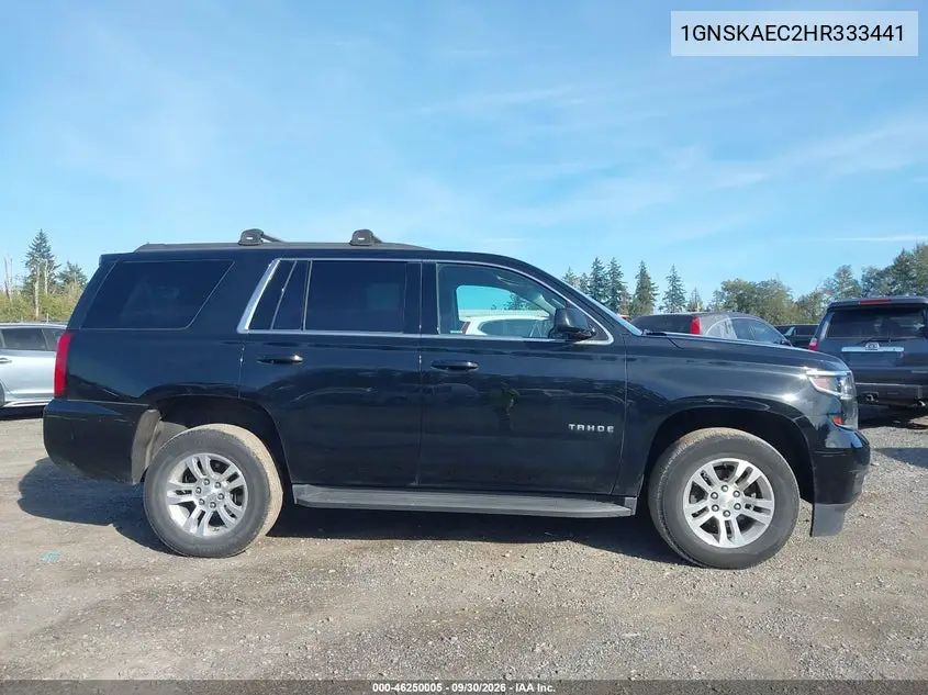 2017 CHEVROLET TAHOE VIN 1GNSKAEC2HR333441 — фото 13