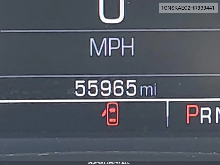 2017 CHEVROLET TAHOE VIN 1GNSKAEC2HR333441 — фото 15