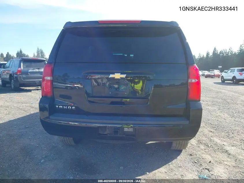 2017 CHEVROLET TAHOE VIN 1GNSKAEC2HR333441 — фото 16