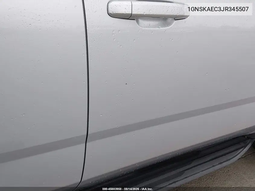 2018 CHEVROLET TAHOE VIN 1GNSKAEC3JR345507 — фото 13