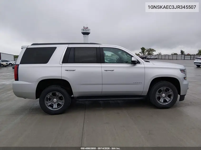 2018 CHEVROLET TAHOE VIN 1GNSKAEC3JR345507 — фото 15
