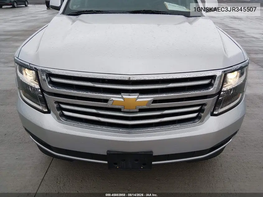 2018 CHEVROLET TAHOE VIN 1GNSKAEC3JR345507 — фото 6