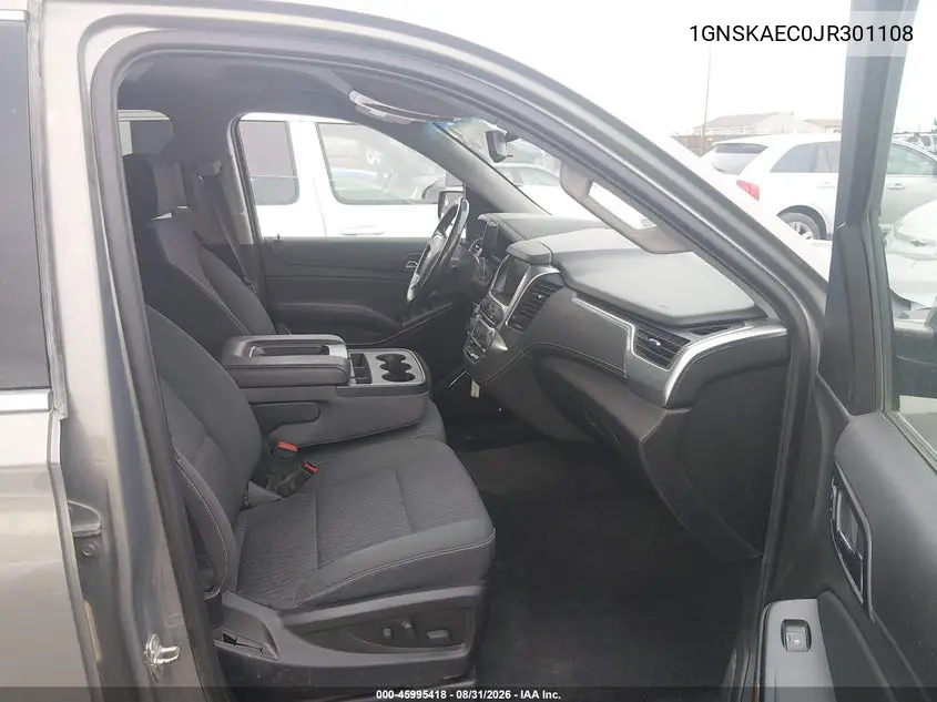 2018 CHEVROLET TAHOE VIN 1GNSKAEC0JR301108 — фото 5