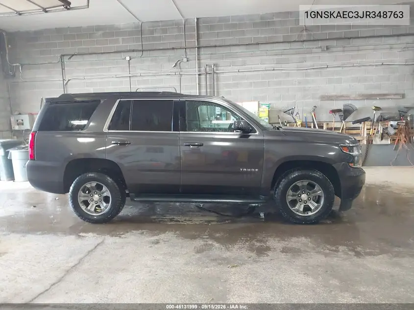 2018 CHEVROLET TAHOE VIN 1GNSKAEC3JR348763 — фото 13