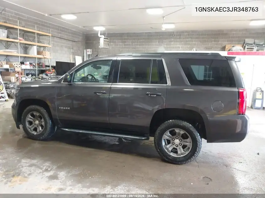 2018 CHEVROLET TAHOE VIN 1GNSKAEC3JR348763 — фото 14