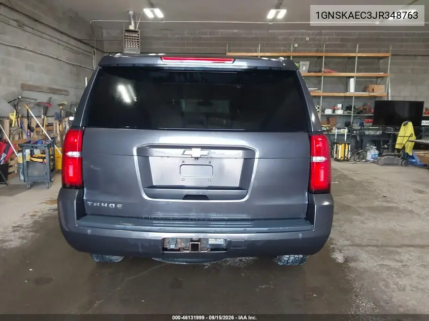 2018 CHEVROLET TAHOE VIN 1GNSKAEC3JR348763 — фото 16