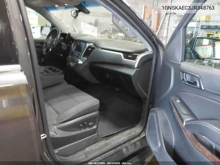 2018 CHEVROLET TAHOE VIN 1GNSKAEC3JR348763 — фото 5