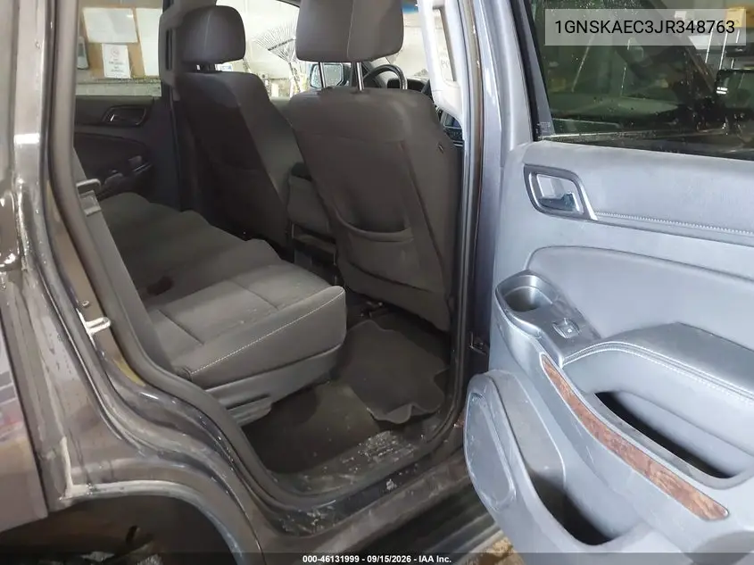2018 CHEVROLET TAHOE VIN 1GNSKAEC3JR348763 — фото 8