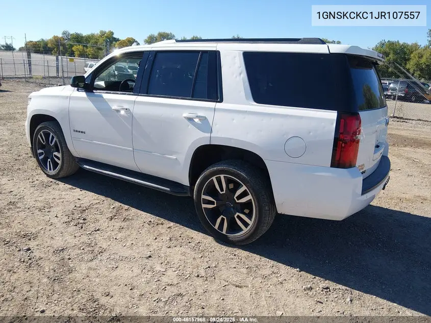 2018 CHEVROLET TAHOE VIN 1GNSKCKC1JR107557 — фото 3