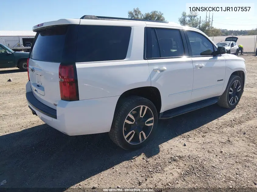 2018 CHEVROLET TAHOE VIN 1GNSKCKC1JR107557 — фото 4