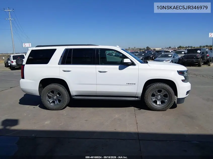 2018 CHEVROLET TAHOE VIN 1GNSKAEC5JR346979 — фото 13