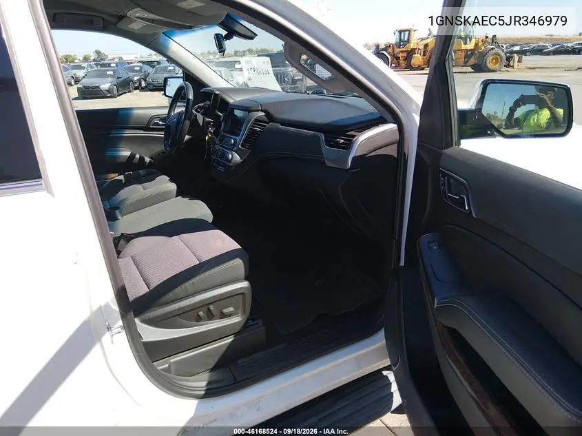 2018 CHEVROLET TAHOE VIN 1GNSKAEC5JR346979 — фото 5