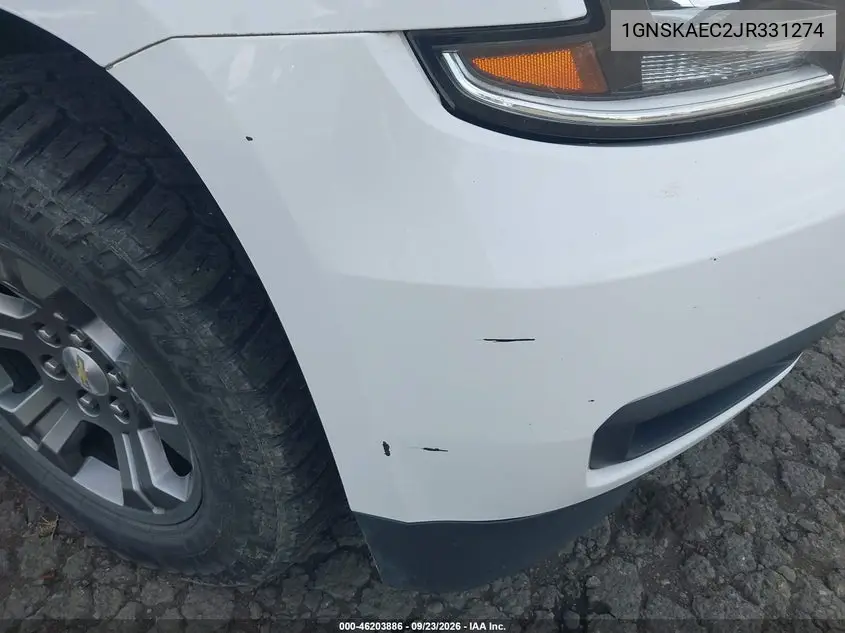2018 CHEVROLET TAHOE VIN 1GNSKAEC2JR331274 — фото 6