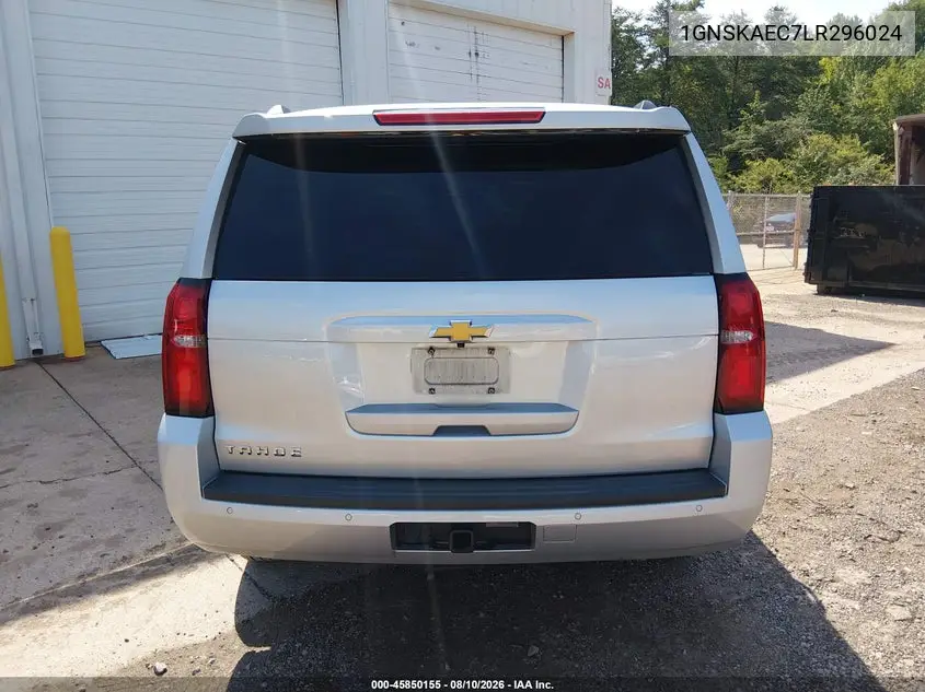 2020 CHEVROLET TAHOE VIN 1GNSKAEC7LR296024 — фото 17