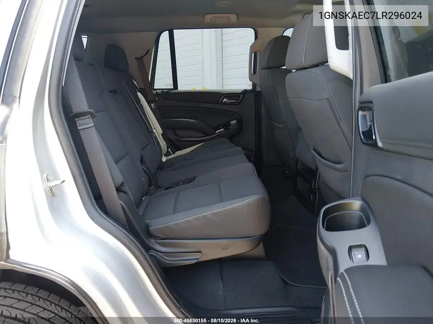 2020 CHEVROLET TAHOE VIN 1GNSKAEC7LR296024 — фото 8