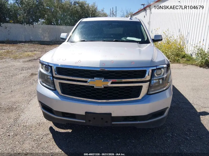 2020 CHEVROLET TAHOE VIN 1GNSKAEC7LR104679 — фото 17