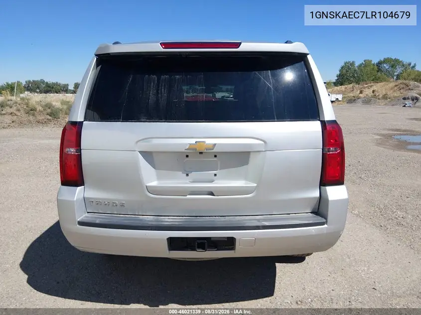 2020 CHEVROLET TAHOE VIN 1GNSKAEC7LR104679 — фото 21