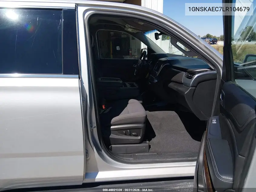 2020 CHEVROLET TAHOE VIN 1GNSKAEC7LR104679 — фото 5