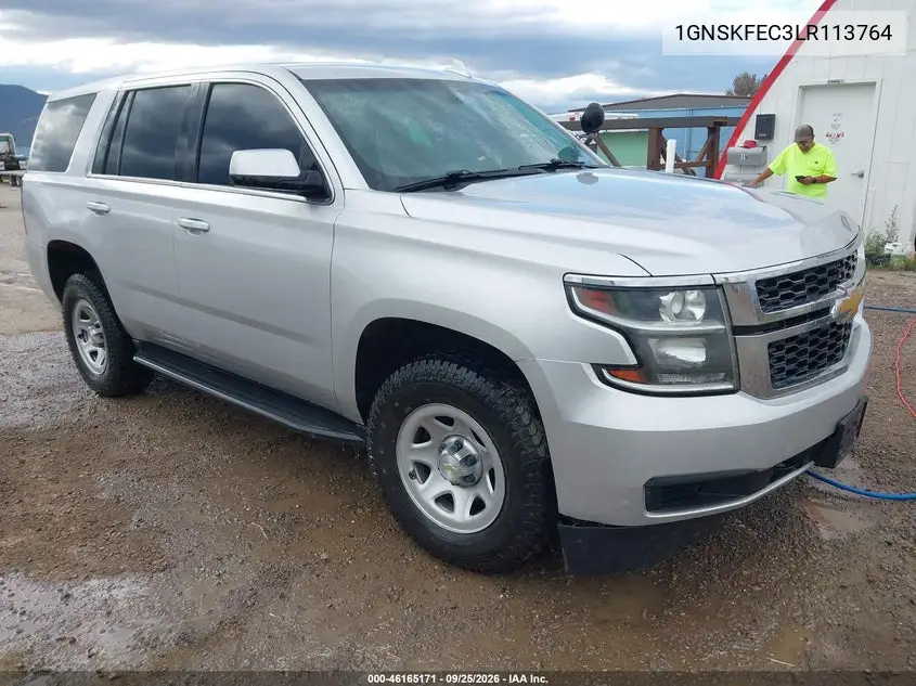 CHEVROLET TAHOE 2020, VIN 1GNSKFEC3LR113764