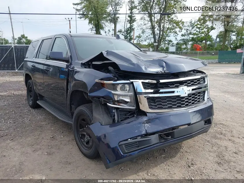 2020 CHEVROLET TAHOE VIN 1GNLCDEC6LR237436 — фото 6
