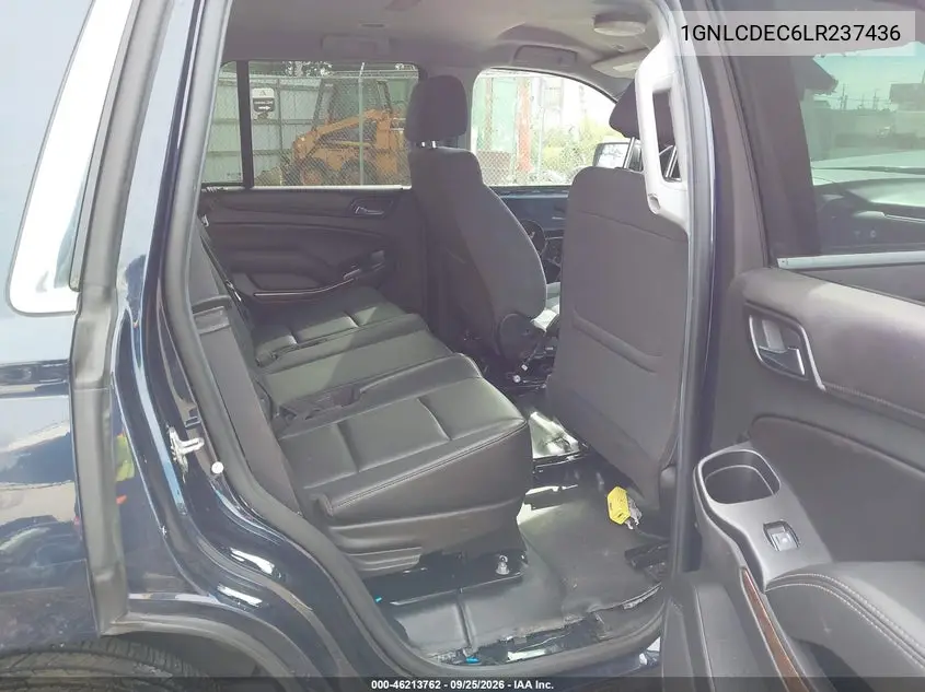 2020 CHEVROLET TAHOE VIN 1GNLCDEC6LR237436 — фото 8