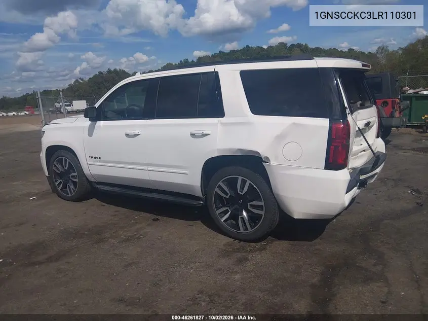 2020 CHEVROLET TAHOE VIN 1GNSCCKC3LR110301 — фото 3