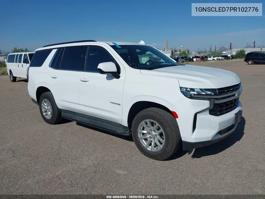 CHEVROLET TAHOE 2023, VIN 1GNSCLED7PR102776