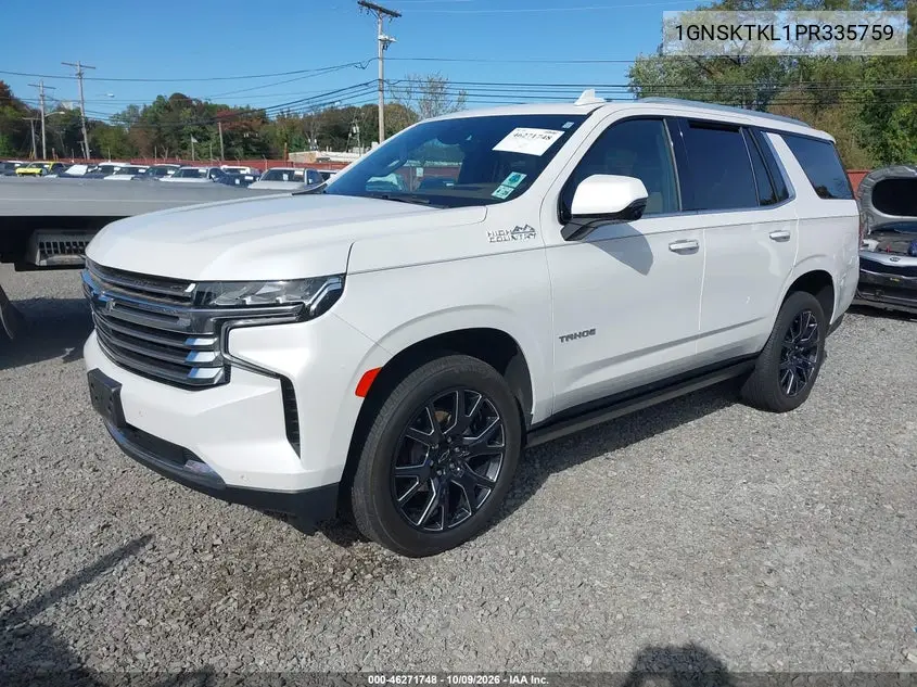 2023 CHEVROLET TAHOE VIN 1GNSKTKL1PR335759 — фото 2