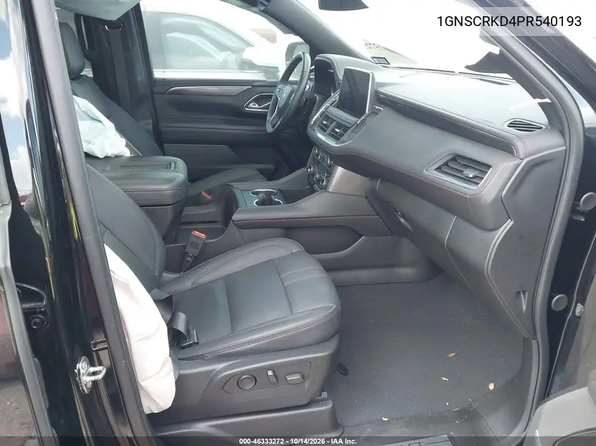 2023 CHEVROLET TAHOE VIN 1GNSCRKD4PR540193 — фото 5