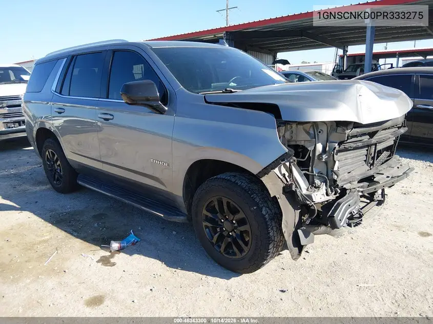 CHEVROLET TAHOE 2023, VIN 1GNSCNKD0PR333275