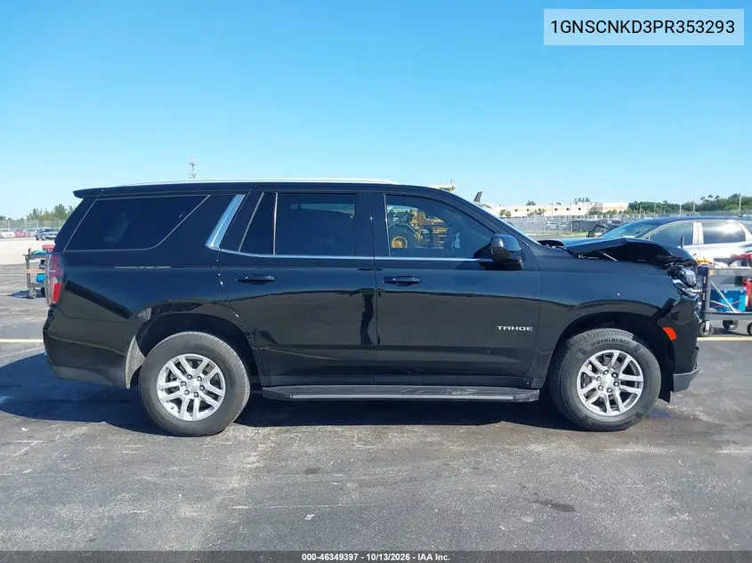 2023 CHEVROLET TAHOE VIN 1GNSCNKD3PR353293 — фото 13