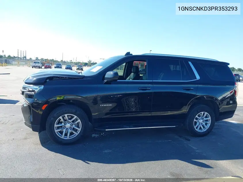 2023 CHEVROLET TAHOE VIN 1GNSCNKD3PR353293 — фото 14