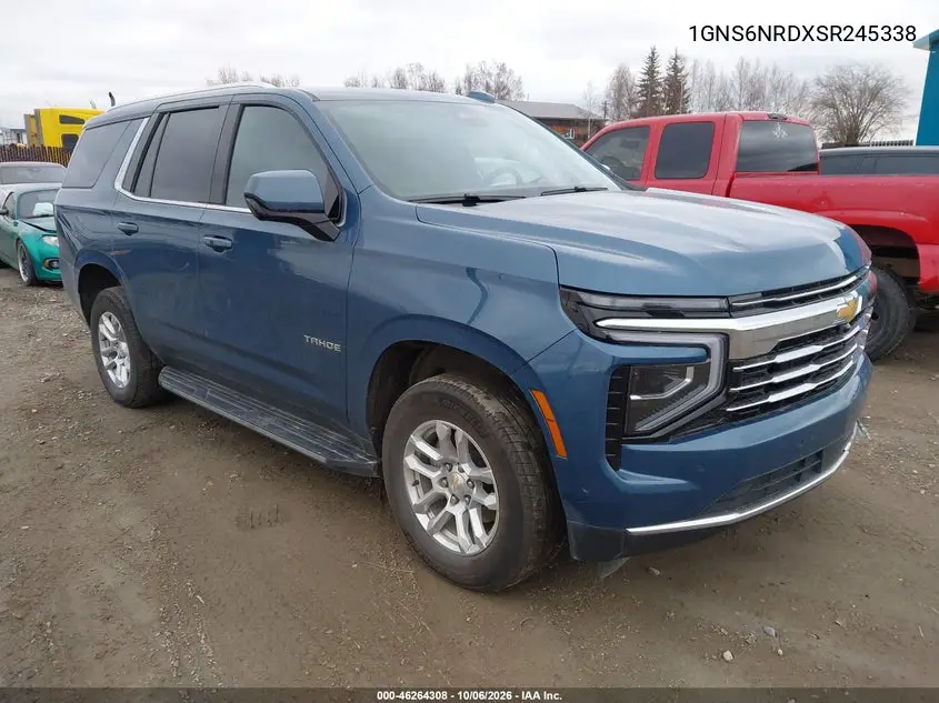 CHEVROLET TAHOE 2025, VIN 1GNS6NRDXSR245338