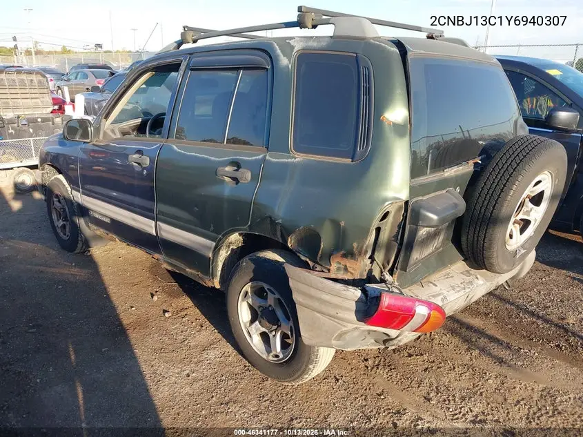 2000 CHEVROLET TRACKER VIN 2CNBJ13C1Y6940307 — фото 3