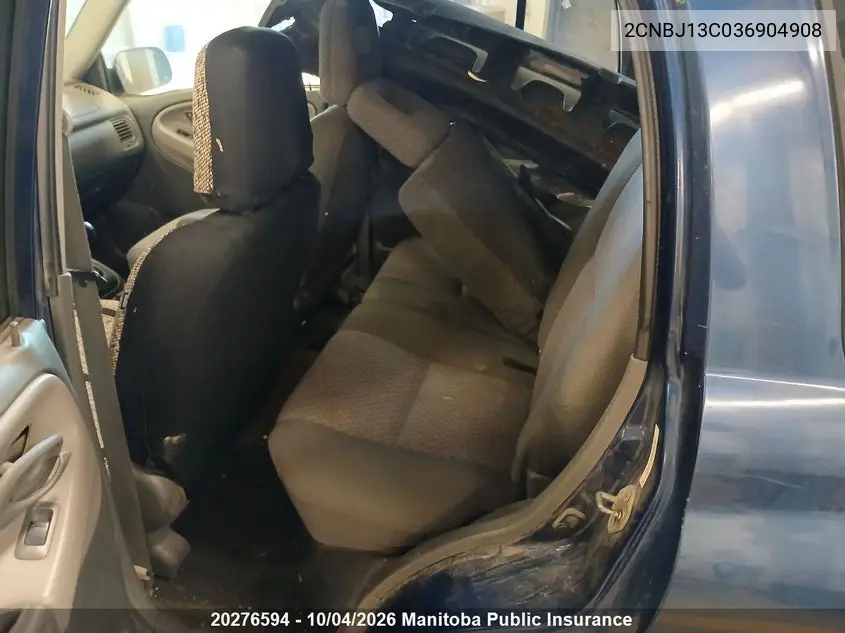 2003 CHEVROLET TRACKER VIN 2CNBJ13C036904908 — фото 5