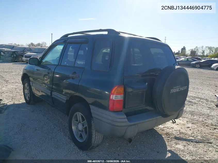 2004 CHEVROLET TRACKER VIN 2CNBJ134446904775 — фото 3